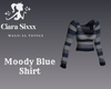 Moody Blue Shirt
