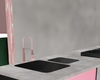 pink add on faucet