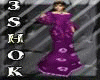 [SH]Arab Abaya violet