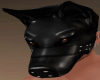 Dog Head Mask Black