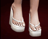N. Sandal Platform White