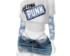 L. Outfit Punk Blue