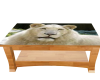 Lion End Table
