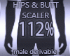 112% Hips & Butt Scaler