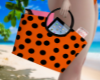 B|Beach Orange Bag ✿