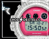 f iced out pink gshock+