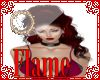 Flame cute red hair