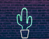 Cactus Neon Sign