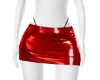 K - Red Latex Skirt RL
