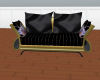 Dragon Blk/Gold Couch