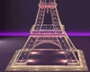 D;Eiffel Tower Gold anim