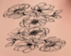 Delicate Floral tattoo