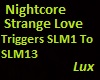 Nightcore Strange Love
