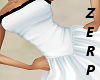 [Z] WhiteBlack Dress