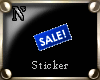 "NzI Sale 5 Sticker