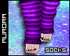 A| Socks - Purple