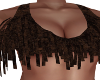 Chocolate Fringed Top