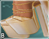 Gold Sequin Heels