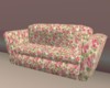 pink flower sofa