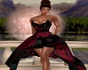 Chic Gown Burgandy