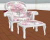 Rose Reading Chair