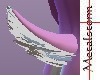-GM- Purple Badger Tail