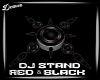 *D* Red/Blk DJ Stand