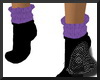 Black/Purple Socks (req)