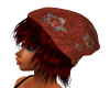 Red Short Hair w/ Hat 4