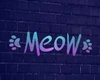 Neon Meow Sign