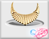 .G> Gold-Striated Collar