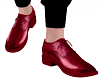 Crimson Red Suit Shoes