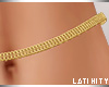 L* Gold Luna Belly Chain