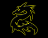 Tribal Dragon-Yellow (L)