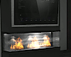Black Fireplace
