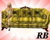 [rb]antique gold sofa