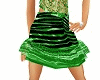 Sexy Short Green Skirt