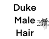 Duke Male Hair