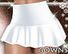 Mini Skirt White L