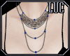 [luc] Nox Necklace Sapph