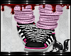 FOX pink kawaii shoes