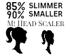 Head 90% Small 85% Slim