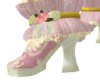 pink powder boot