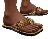 MEN LEOPARD PRINT SANDAL