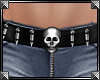 [xx]Bullet Belt w/Skull