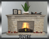 3N:. Corner Fireplace