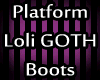 Elegant GOTH Loli Boots
