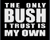 bush sticker