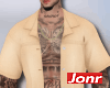 Open Button Shirt Begie