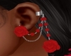 VDay Rose Earrings